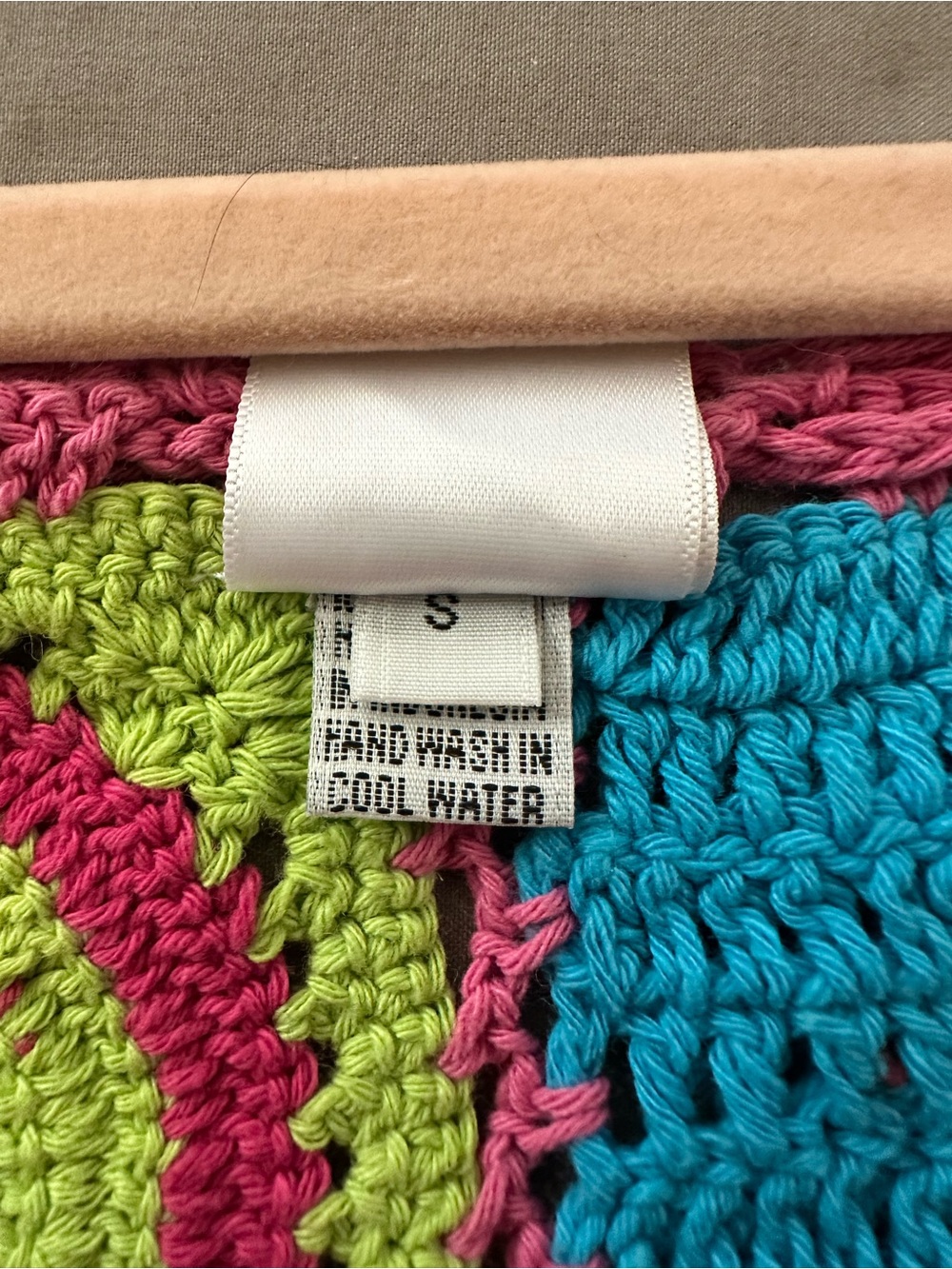 Crochet Color-block Patchwork Multicolor Two-Piece Set - Picture 8 of 13